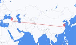 Flyg från Wuxi till Bingöl