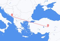 Flights from Kayseri to Tivat