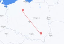 Flyreiser fra Rzeszow, Polen til Bydgoszcz, Polen