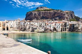 Grande excursão de dia inteiro na Sicília para Cefalù e Castelbuono De Palermo