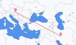 Flüge von Isfahan, der Iran nach Heviz, Ungarn