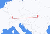 Flyreiser fra Satu Mare, til Zürich