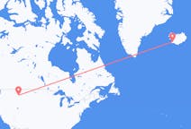 Flights from Helena to Reykjavík