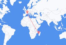 เที่ยวบินจาก Morondava ไปยัง มาร์แซย์