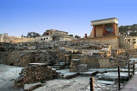 Knossos and Heraklion City from Rethymno