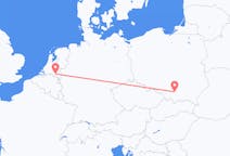Flyrejser fra Eindhoven til Krakow