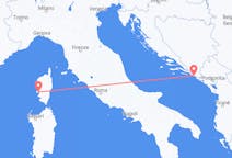 Flug frá Ajaccio til Dubrovnik