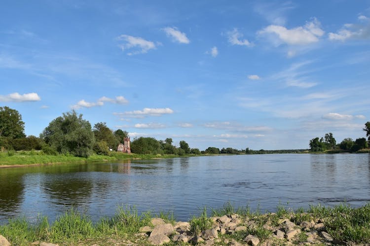 Photo of Elbe river, River, Germany 