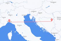 Flights from Genoa to Tuzla
