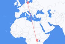 Flyreiser fra Bujumbura, til Berlin