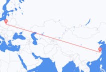 Flyg från Hangzhou till Warszawa