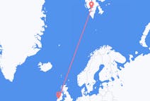 Flyrejser fra Svalbard til Shannon