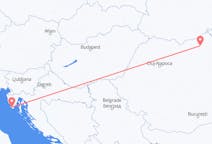 Flyreiser fra Suceava, til Pula