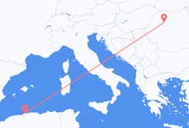 Flyreiser fra Alger, til Cluj Napoca