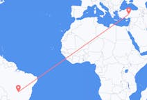 Flyreiser fra Goiânia, Brasil til Nevsehir, Tyrkia