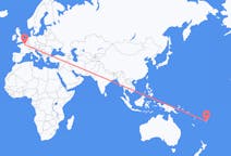 Flyrejser fra Suva til Paris