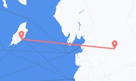 Flights from the Isle of Man to England