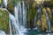 photo of view of Milancev Buk waterfall at Martin Brod in Una-Sana Canton, Federation of Bosnia and Herzegovina.