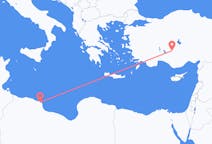 Flyrejser fra Misurata til Konya
