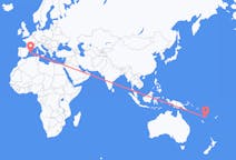 Flyreiser fra Port Vila, til Palma