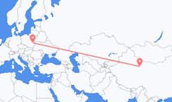 Flyreiser fra Dunhuang, Kina til Lublin, Polen