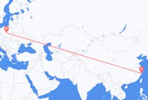 Flug frá Taizhou, Kína til Łódź, Póllandi