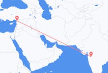 인도 쉬르디에서 출발해 터키 하타이 지방으로(으)로 가는 항공편
