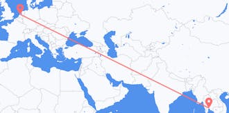 Flyg från Thailand till Nederländerna