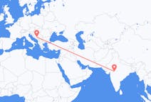 Flyreiser fra Indore, til Sarajevo