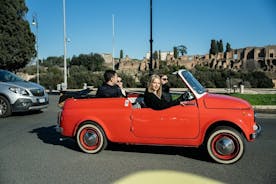 Tour self-drive della Fiat 500 Cabriolet d'epoca di Roma