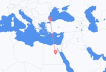 Lennot Sohagilta, Egypti Istanbuliin, Turkki