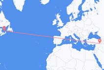 Flyg från Les Îles-de-la-Madeleine, Quebec, Kanada till Mardin, Turkiet