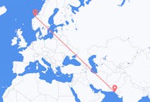 Flights from Karachi to Kristiansund