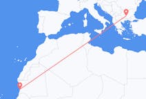 Flyreiser fra Nouakchott, til Plovdiv