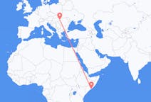 Flights from Mogadishu to Oradea