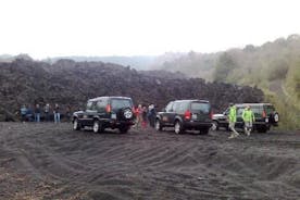 Excursão de dia inteiro de jipe ao Etna saindo de Taormina, incluindo almoço