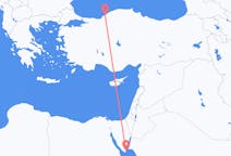 Flyreiser fra Sharm El Sheikh, Egypt til Zonguldak, Tyrkia
