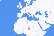 Flyreiser fra N Djamena, til Duesseldorf