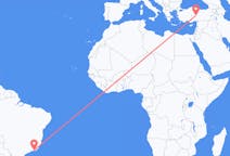 从里约热内卢飞往開塞利的航班