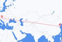 Flyreiser fra Qingdao, til Graz