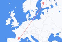 Flyrejser fra Andorra la Vella til Tampere