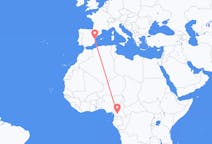 Flights from Yaoundé to Valencia