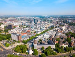 Berlin cityscape with Berlin cathedral and Television tower, Germany.