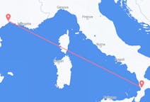 Flug frá Montpellier, Frakklandi til Lamezia Terme, Ítalíu