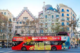 Barcelona City Tour Hop On Hop Off + Moco Museum Ticket