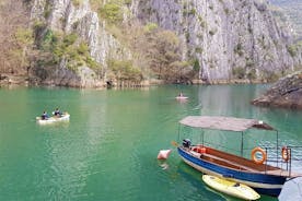 Millenium Cross, St. Pantelemon Monastery &Matka Canyon private tour from Skopje