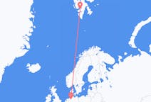 Vuelos desde Svalbard a Bremen