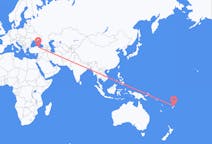 เที่ยวบิน จาก Labasa, ฟิจิ ไปยัง ซัมซุน, ตุรกี