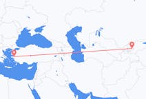 Lennot Andijanista, Uzbekistan Izmiriin, Turkki
