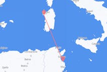 Flug frá Monastir, Túnis til Alghero, Ítalíu